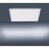 Leuchten Direkt FLAT Panel LED Silber, 1-flammig