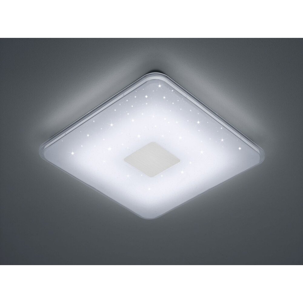 Leuchten Deckenleuchte Weiß SAMURAI LED 628613001 Trio