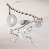 Donot Deckenleuchte LED Nickel-Matt, 6-flammig