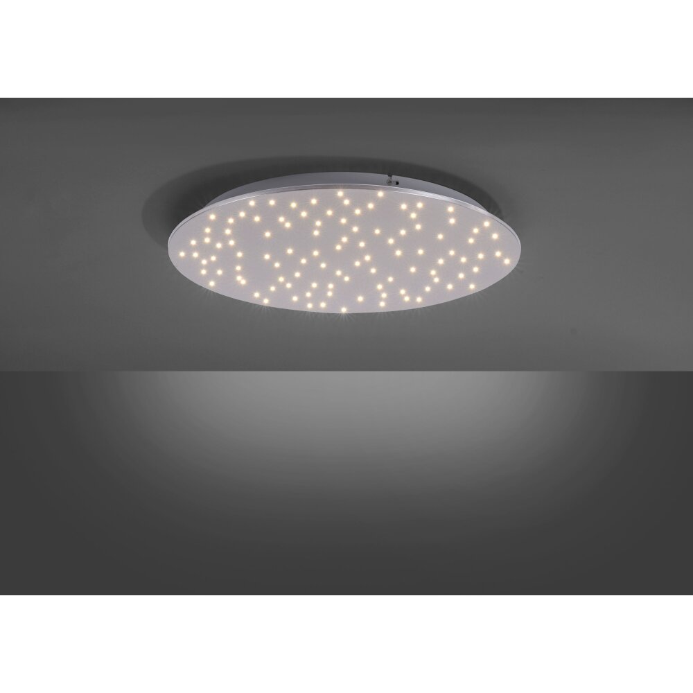 Nickel-Matt LED SPARKLE Leuchten 14673-55 Direkt Deckenleuchte