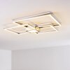 Narpes Deckenleuchte LED Nickel-Matt, 1-flammig